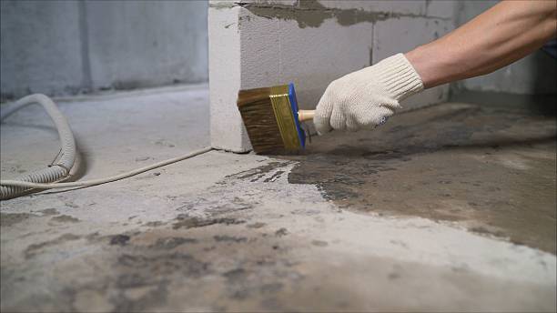 SJ Waterproofing Pros Waterproofing coverage map for Burlington, OH and surrounding area